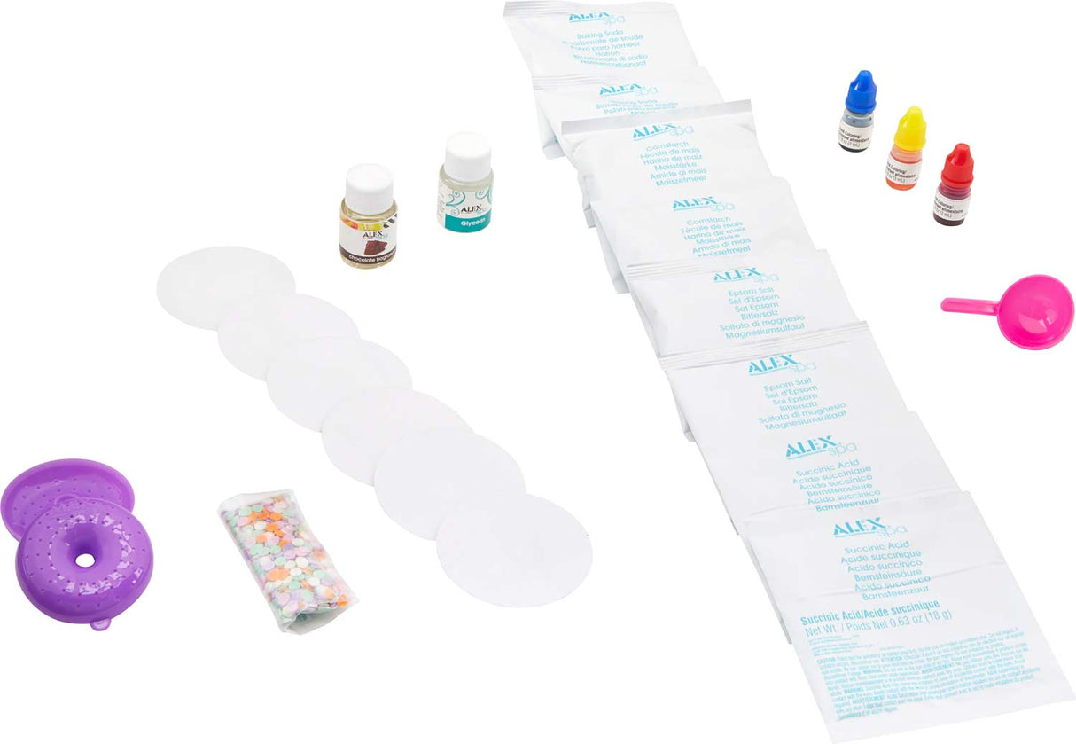 ALEX Spa DIY Bath Bomb Donuts