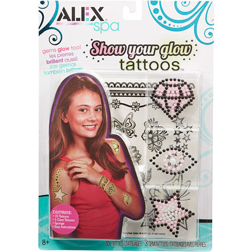ALEX Spa Show Your Glow Tattoos
