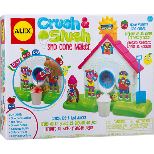 ALEX Toys Crush and Slush Sno Cone Maker