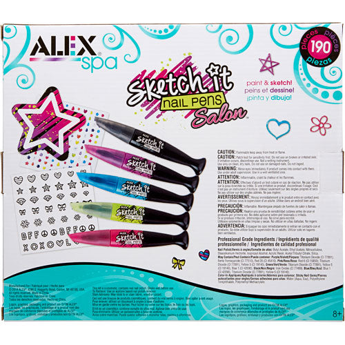 ALEX Spa Sketch It Nail Pens Salon