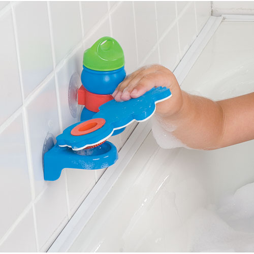 blow bubbles tub diver