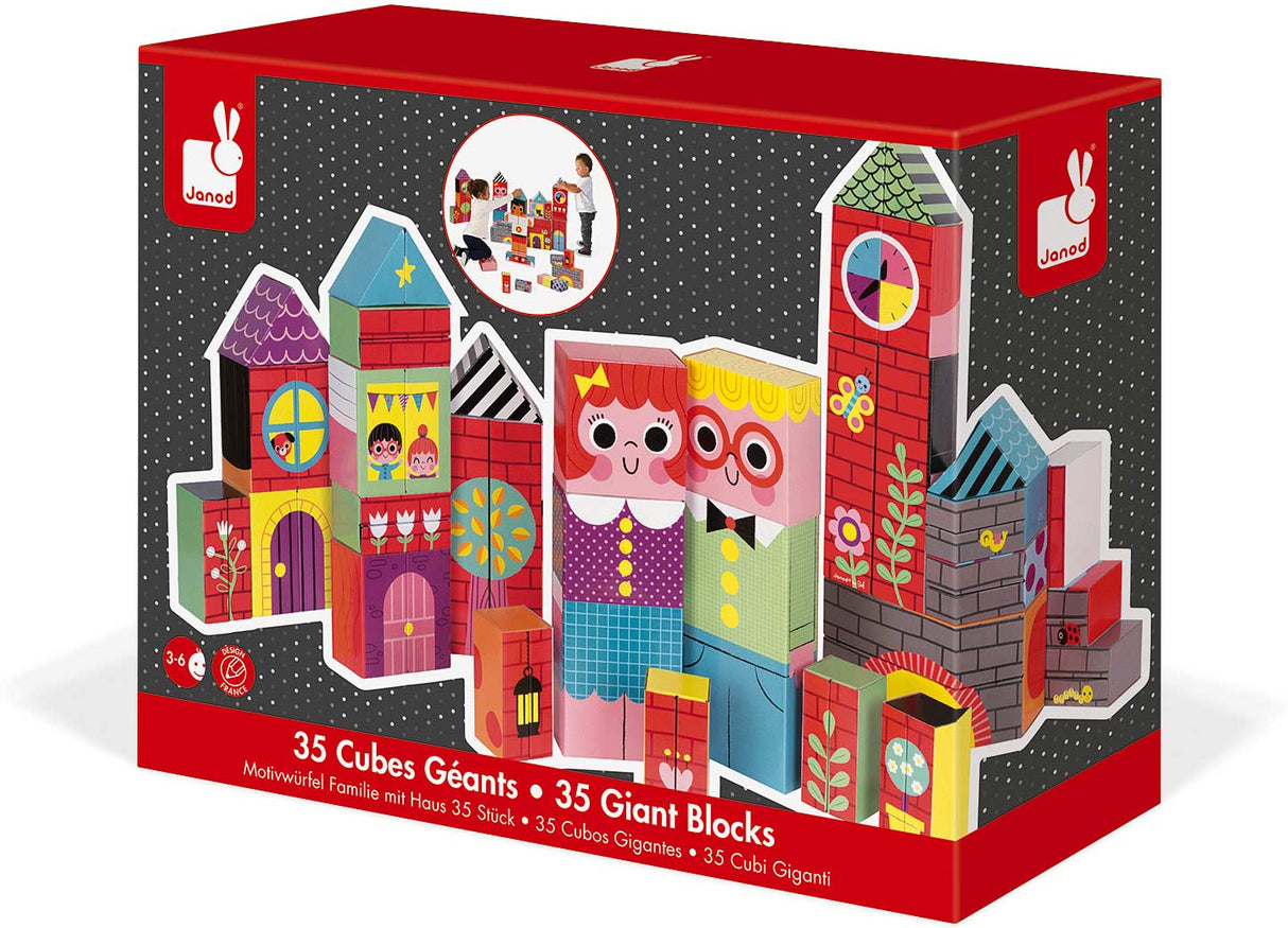 Janod Kubkid 35 Giant Blocks