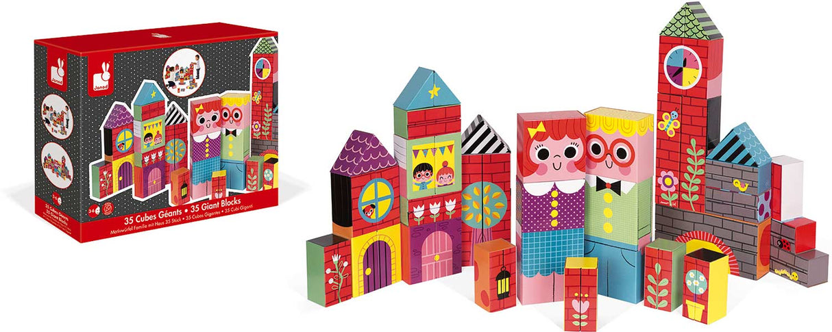 Janod Kubkid 35 Giant Blocks