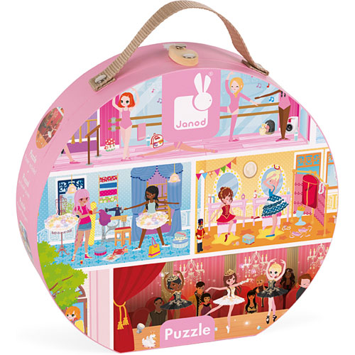 Janod Hat Box Puzzle-Dance Academy