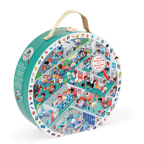 Janod Hat Box Observation Puzzle-E.R.