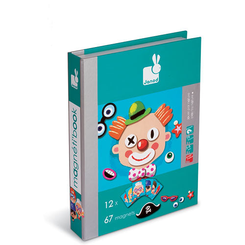 Janod Magnetibook Crazy Face