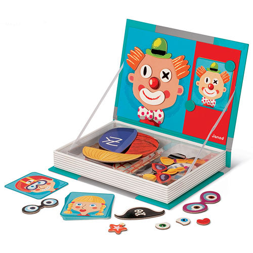 Janod Magnetibook Crazy Face