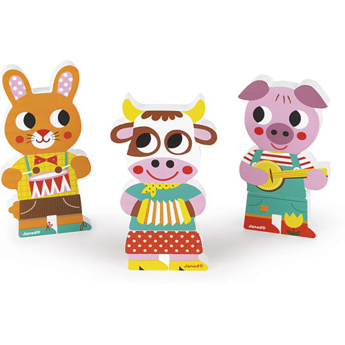 Janod Funny Magnets-Music Festival at the Farm