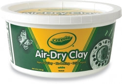 AIR Dry Clay 2.5 Lb Bucket Wht (4)