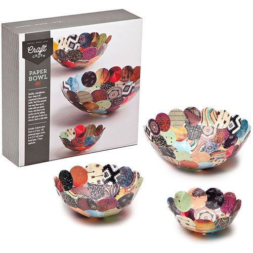 Craft Crush Paper Bowls Kit