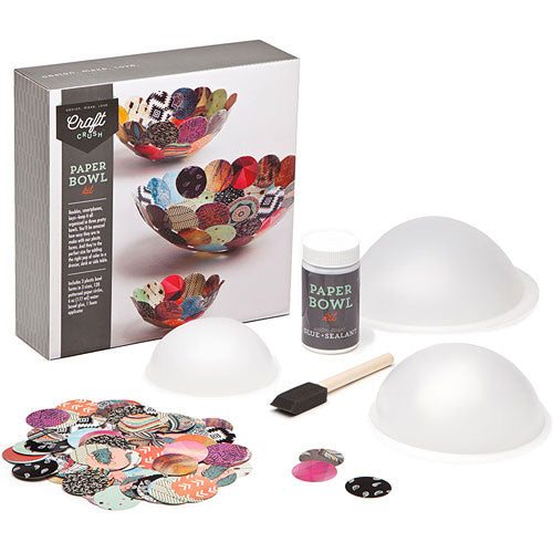 Craft Crush Paper Bowls Kit