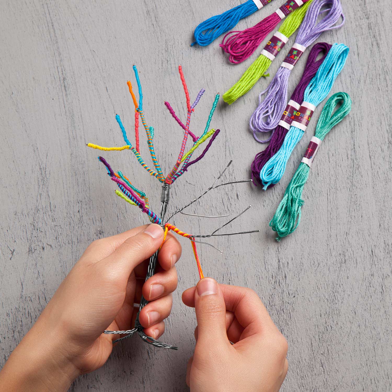 Craft-tastic Tiny Yarn Tree Kit
