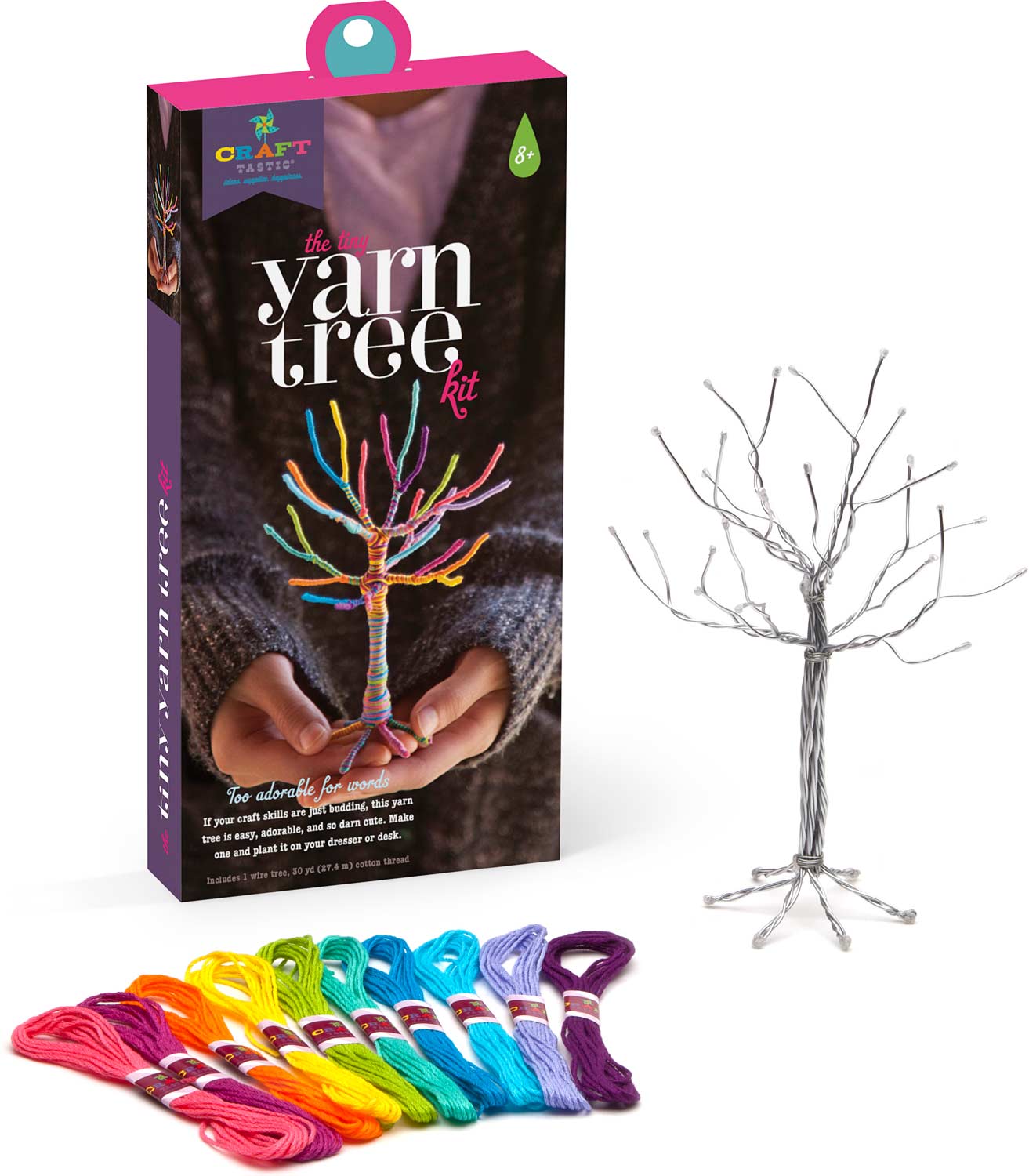 Craft-tastic Tiny Yarn Tree Kit