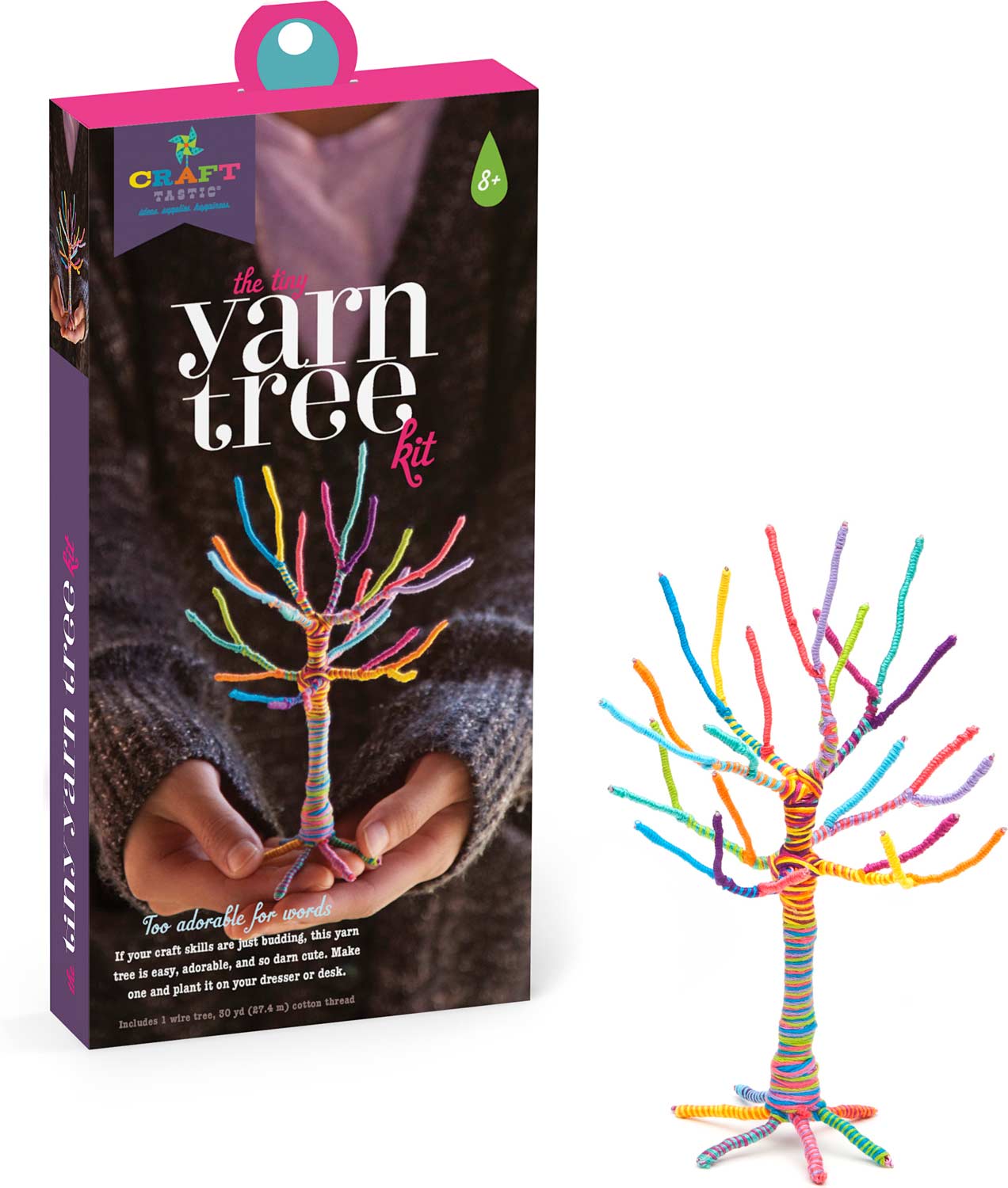 Craft-tastic Tiny Yarn Tree Kit