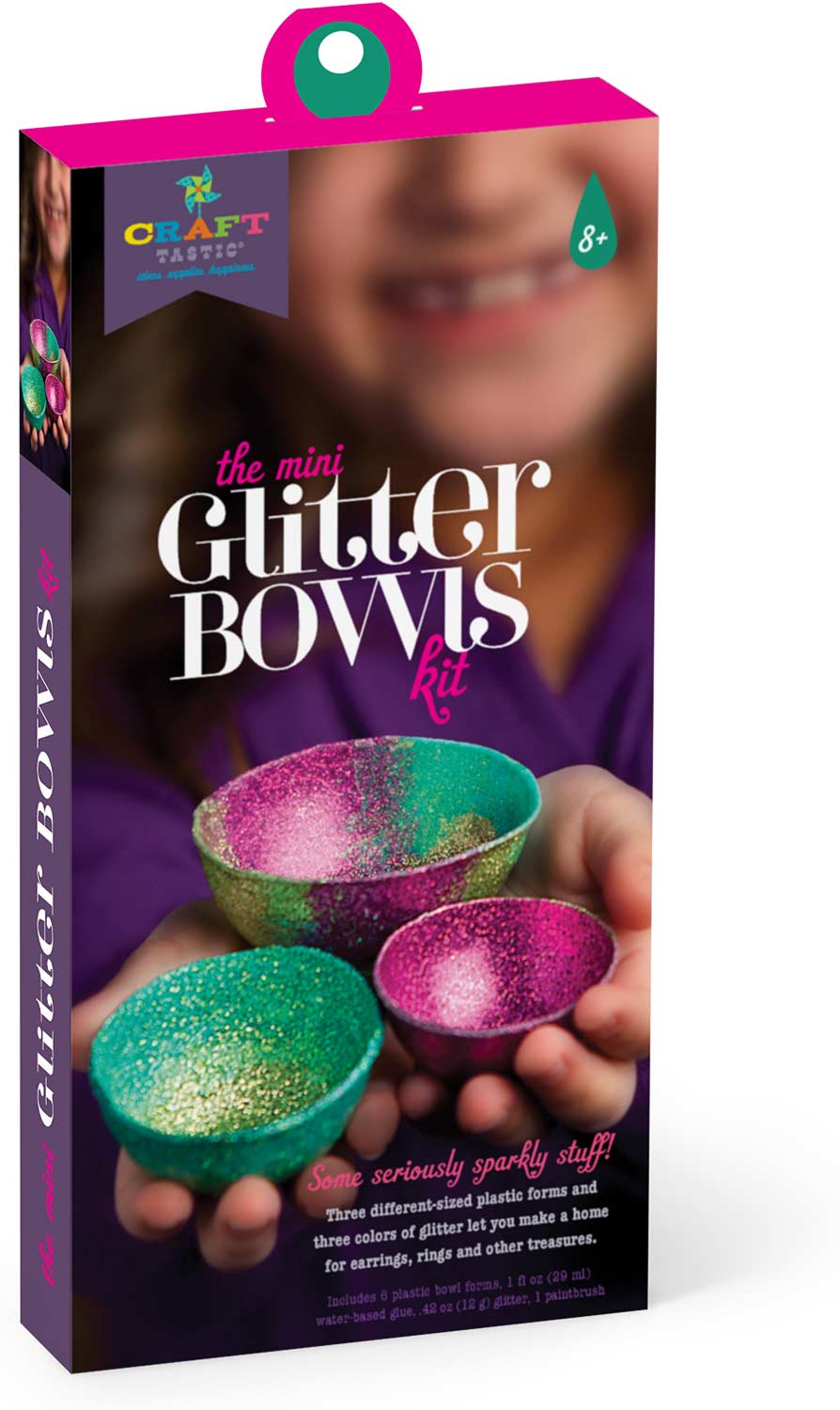Craft-tastic Mini Glitter Bowl Kit