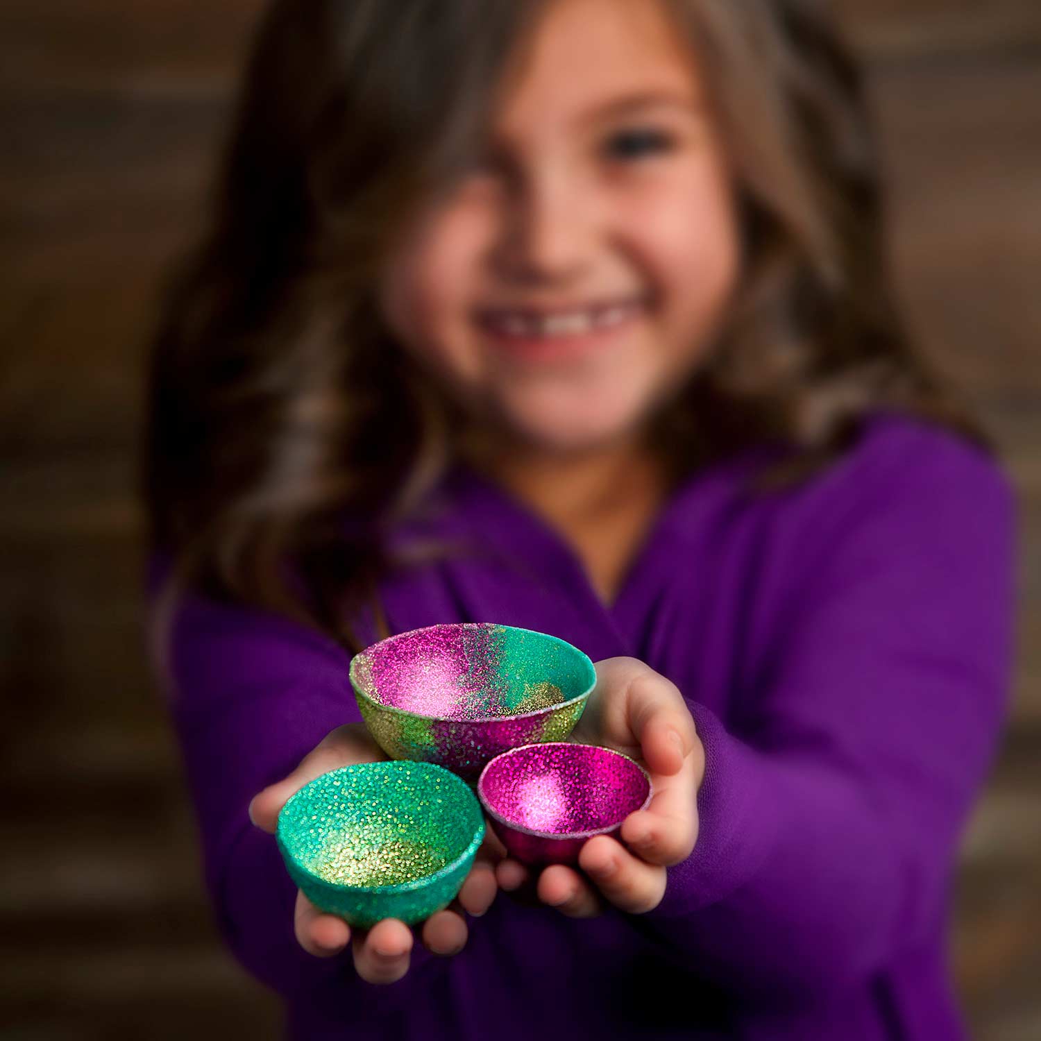 Craft-tastic Mini Glitter Bowl Kit