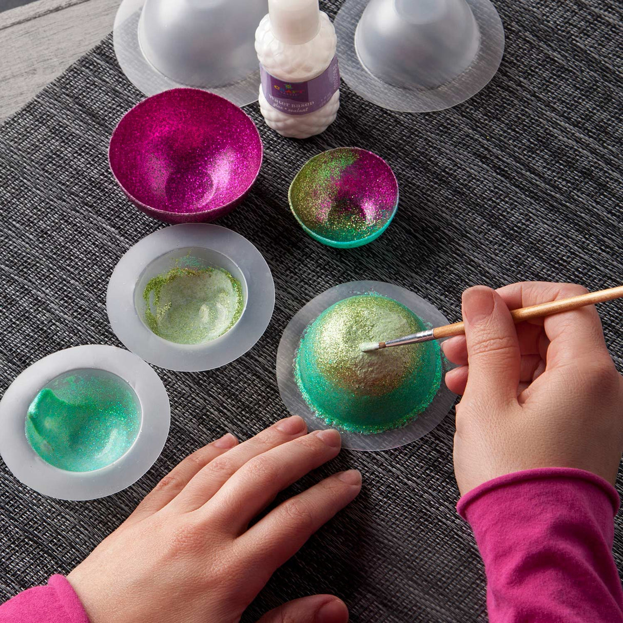 Craft-tastic Mini Glitter Bowl Kit