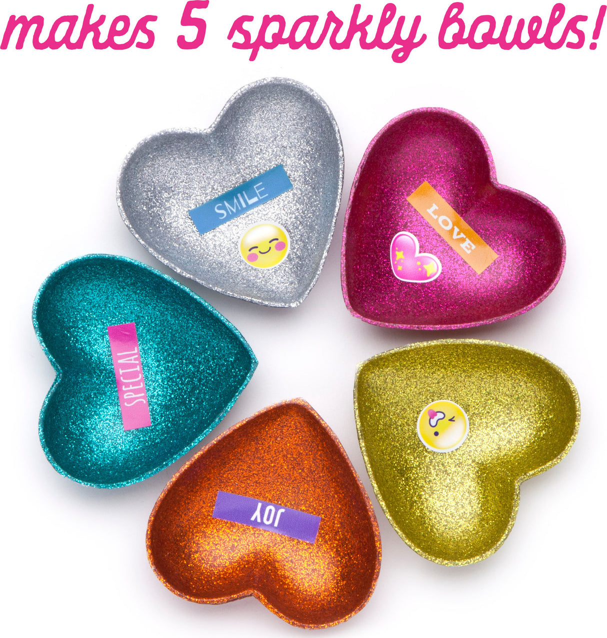 Craft-tastic Mini Heart Bowls Kit