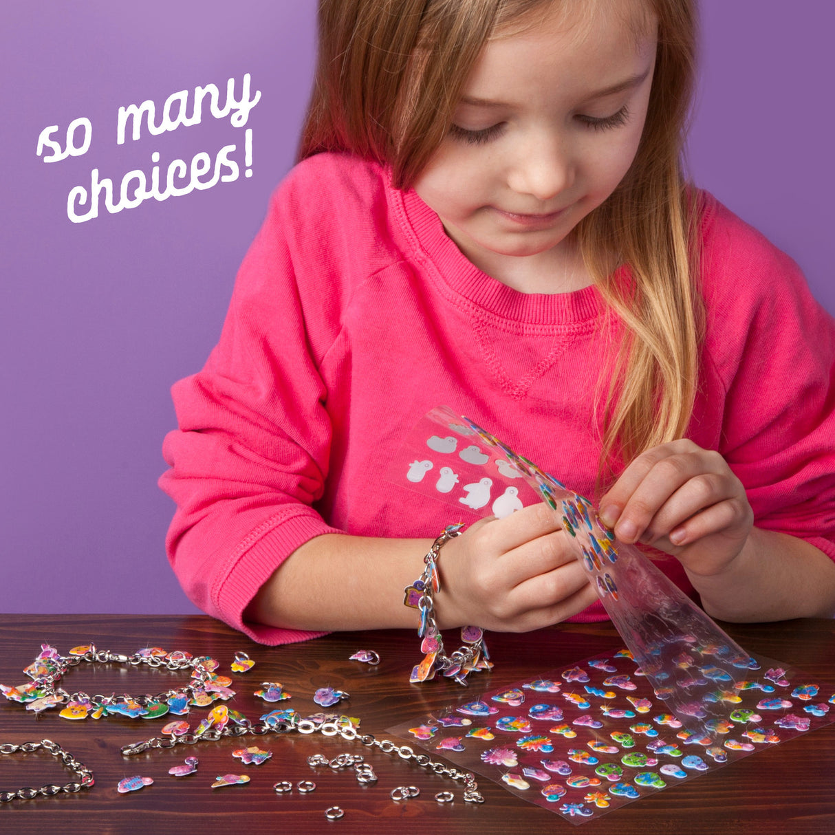 Diy Sparkle Charm Bracelets