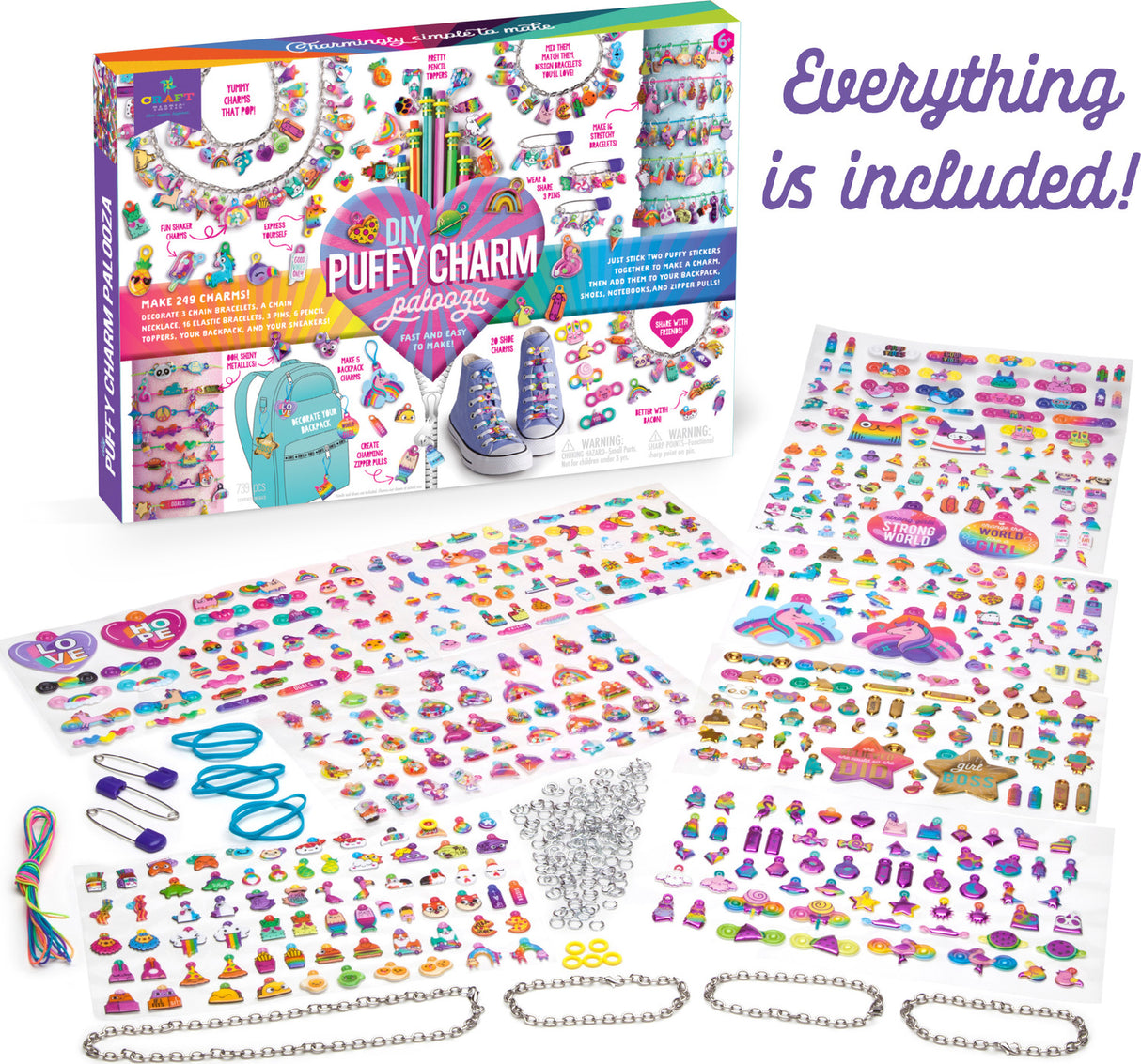 Diy Puffy Charm Palooza