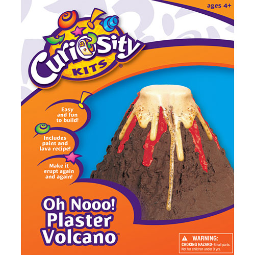 Oh Nooo! Plaster Volcano