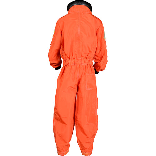 Jr. Astronaut Suit w/Embroidered Cap, size 6/8 (orange)