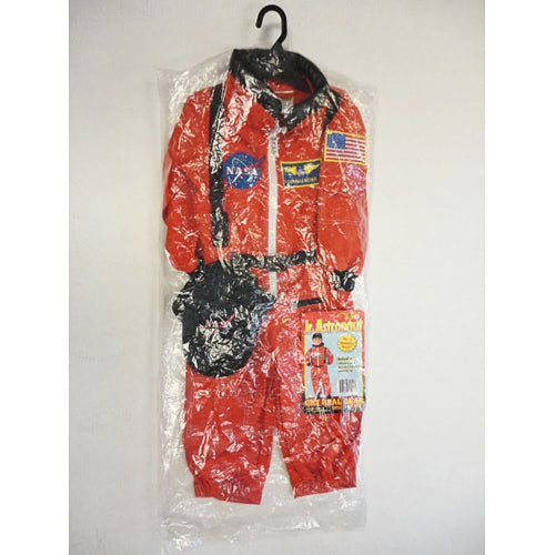 Jr. Astronaut Suit w/Embroidered Cap, size 6/8 (orange)