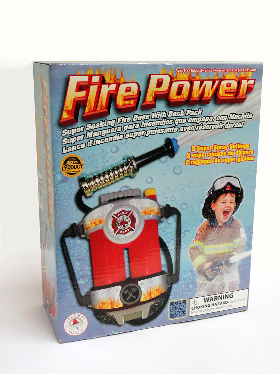 Fire Power Super Soaking Fire Hose with Backpack - Catalog