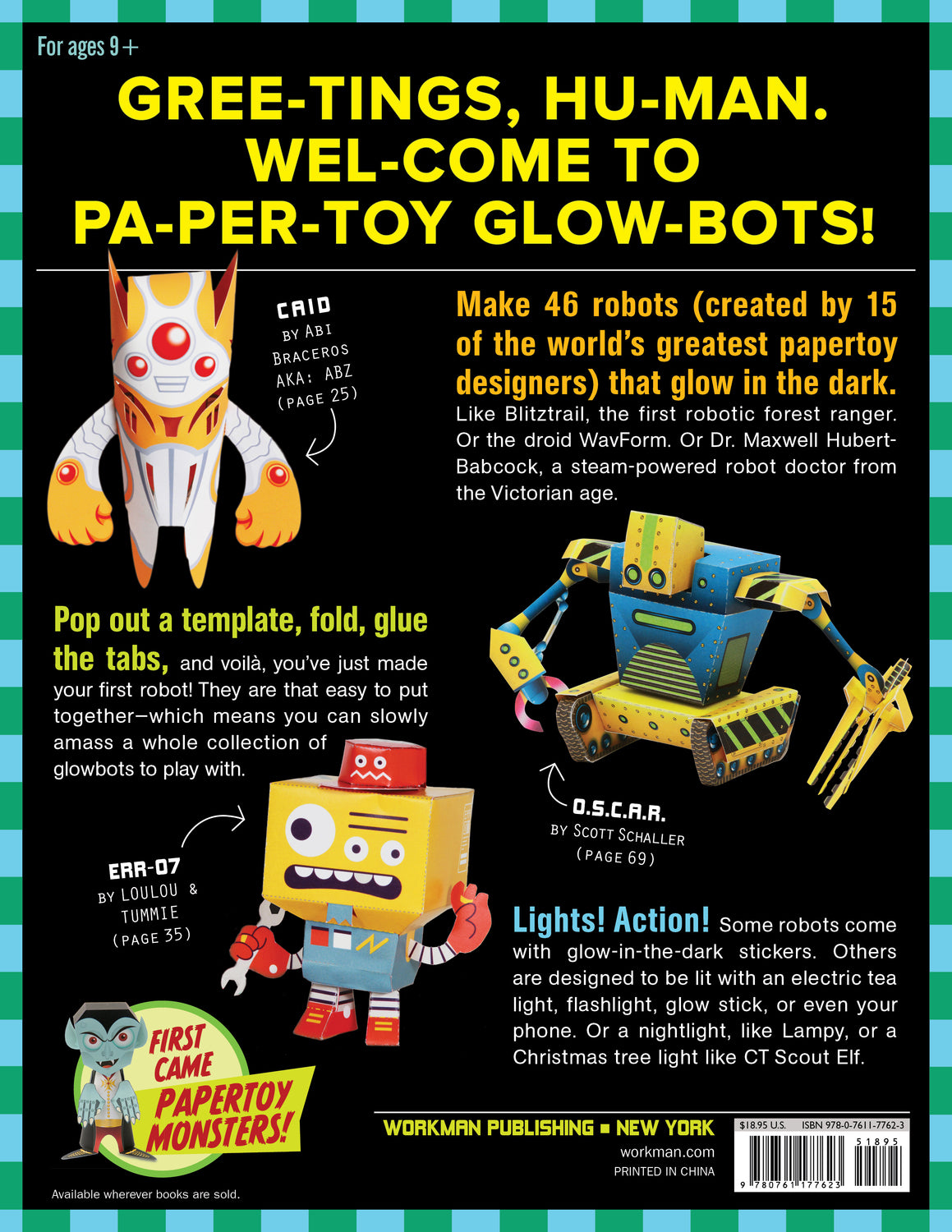 Papertoy Glowbots