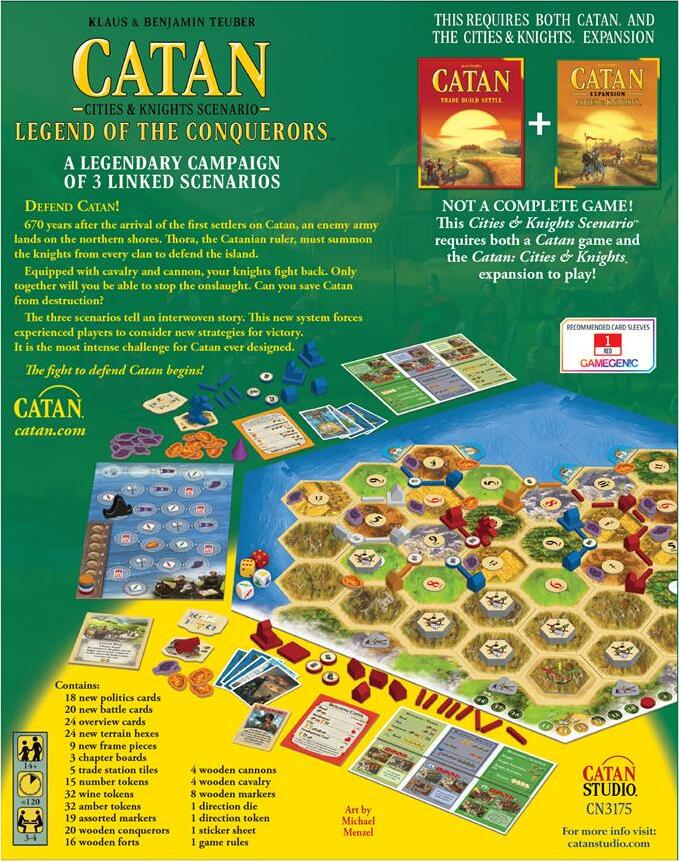 Catan: Legend Of The Conquerors