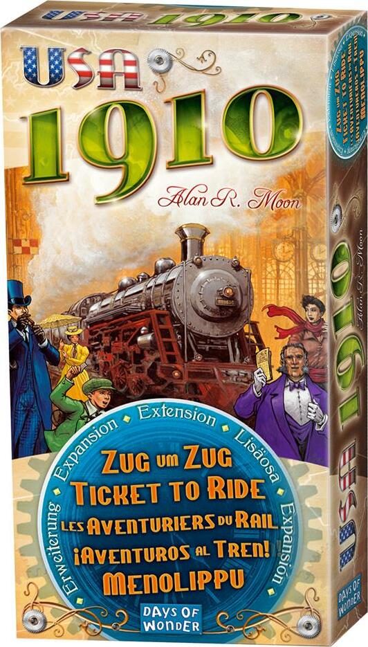 Ticket To Ride: Usa 1910 Expansion
