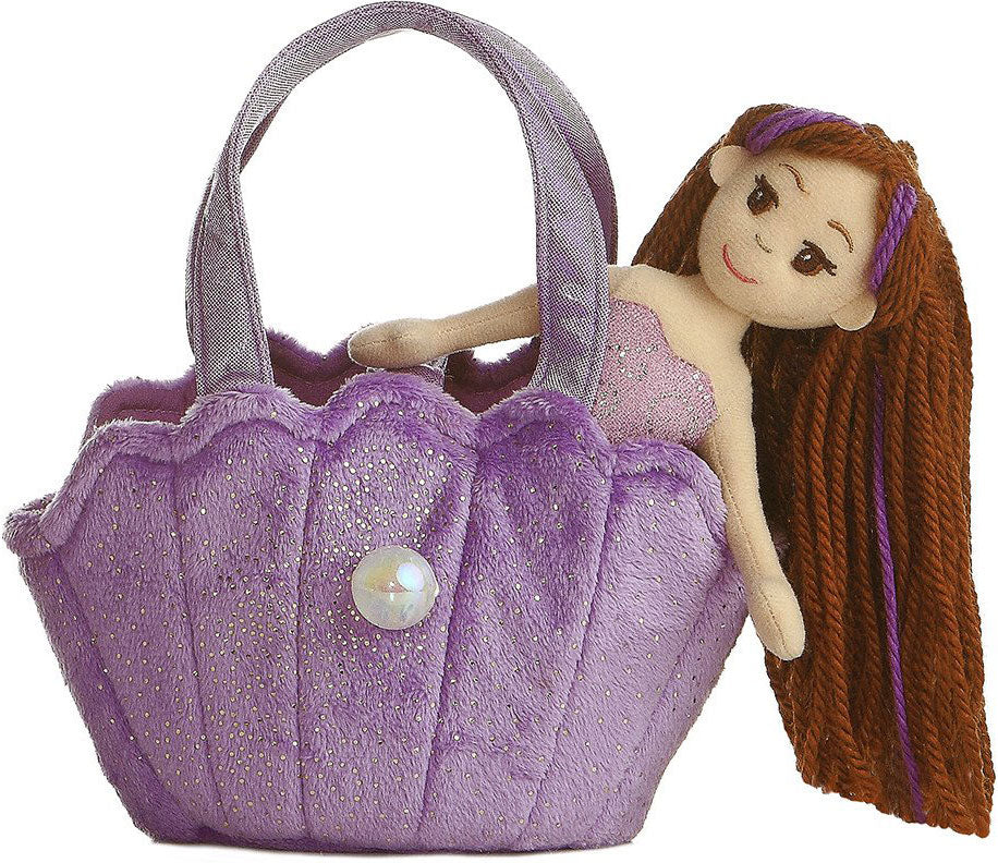 9" Sea Sparkles Pet Carrier - Laven