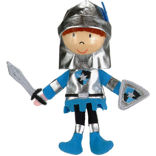 Blue Knight Finger Puppet