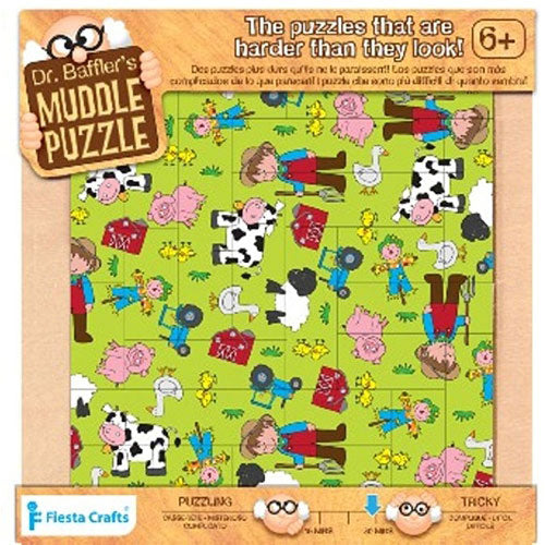 Farm Muddle Puzzle 22 pc