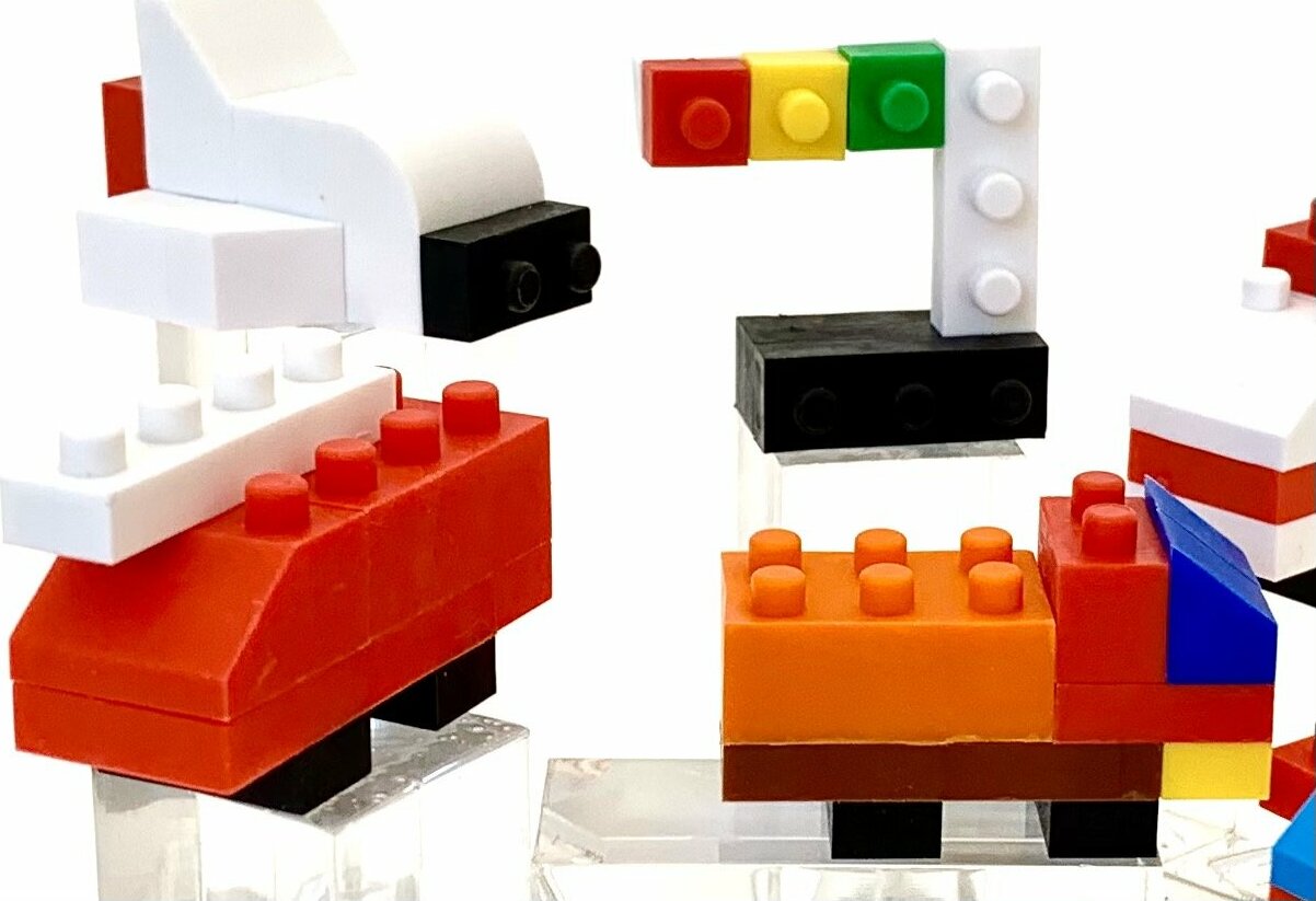 Iwako Block Vehicles Erasers Card-10