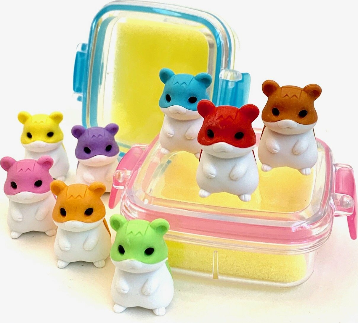 hamster eraser set