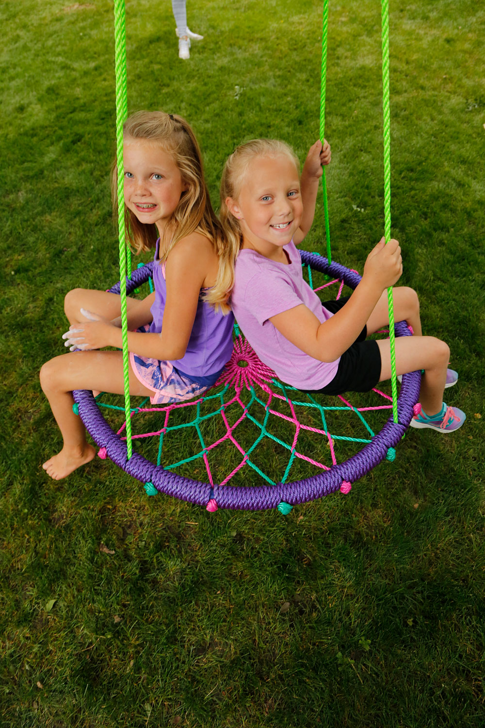 38" Sky Dreamcatcher Swing-Purple Fairy