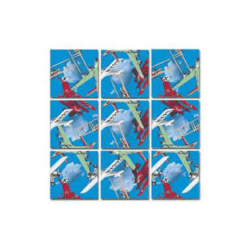 Vintage Airplanes Scramble Squares
