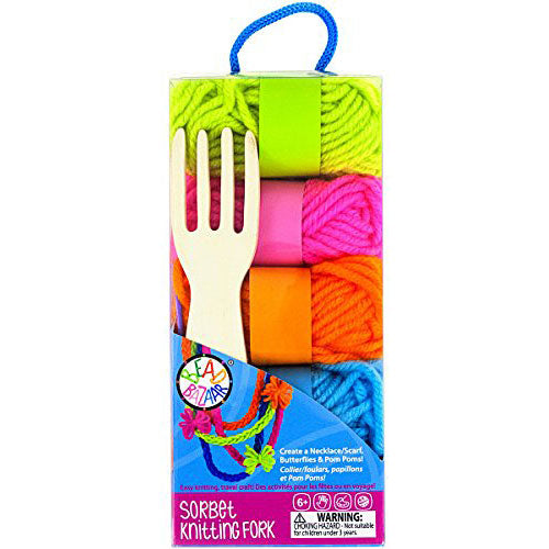 Bead Bazaar Knitting Fork Yarn Kit