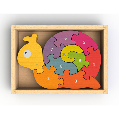 Number Snail Puzzle