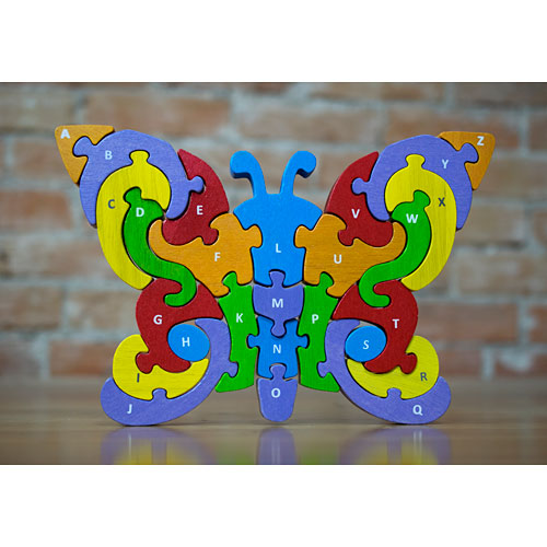 Butterfly A-Z Puzzle