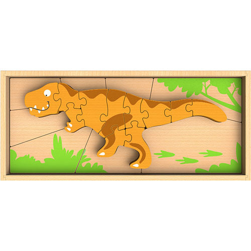 Dinosaur Skeleton Puzzle - Tyrannosaurus