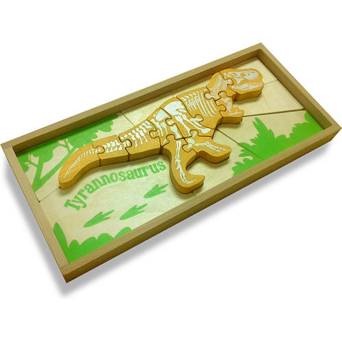 Dinosaur Skeleton Puzzle - Tyrannosaurus