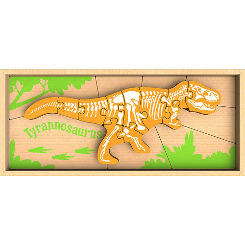 Dinosaur Skeleton Puzzle - Tyrannosaurus