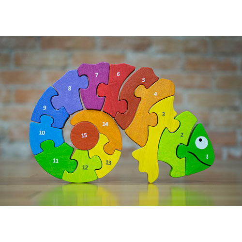 Counting Chameleon Puzzle