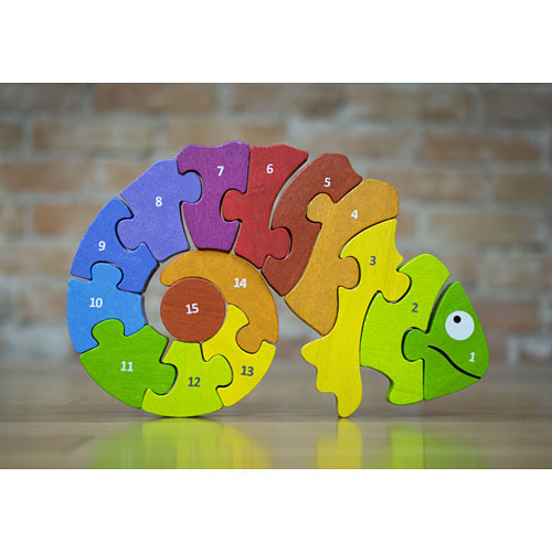 Counting Chameleon Puzzle