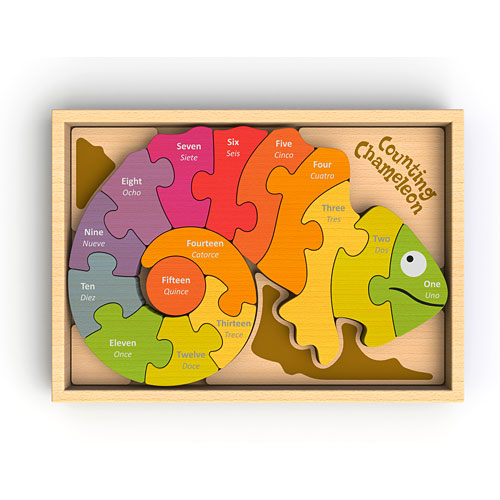 Counting Chameleon Puzzle