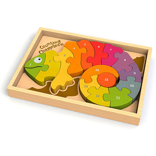 Counting Chameleon Puzzle