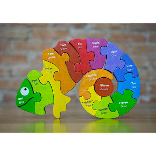 Counting Chameleon Puzzle