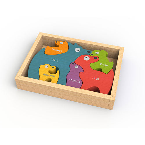 Dog Family Puzzle w/ Curriculum